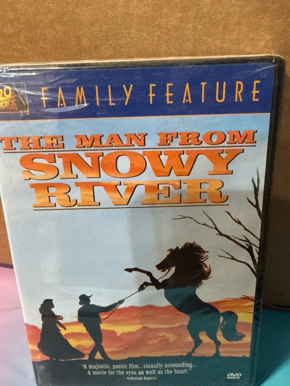 The Man From Snowy River DVD - Blue & Orange Cover